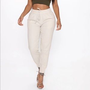 NWOT Fashion Nova Not My Problem joggers